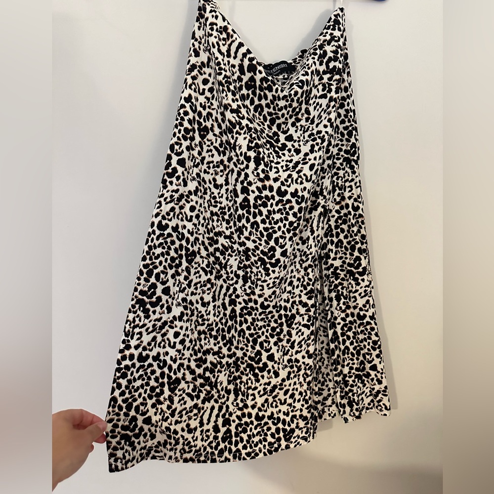 Kittenish Leopard Midi Skirt